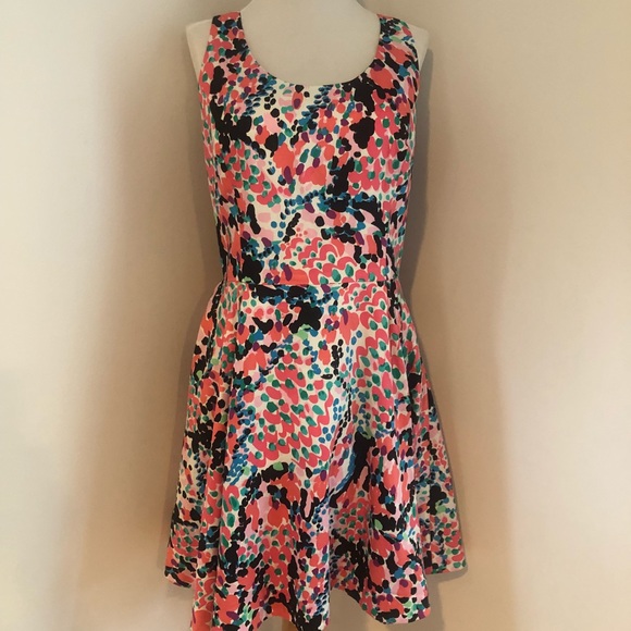 Lilly Pulitzer Dresses & Skirts - Lilly Pulitzer Sleeveless Print A-Line Dress 10